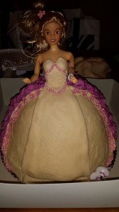 Barbie taart